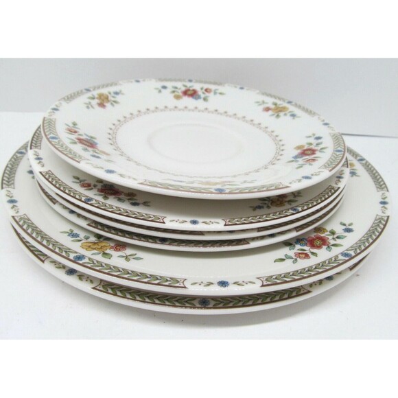 Royal Doulton Kingswood Salad Bread Plate Saucer Lot of 6 pieces - Picture 8 of 9
